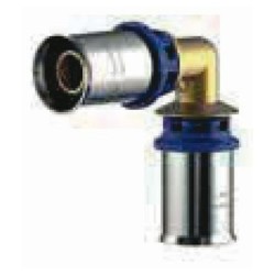 Gomito 90° press-fitting metal